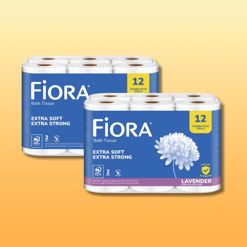 12 Roll Fiora Bath Tissue