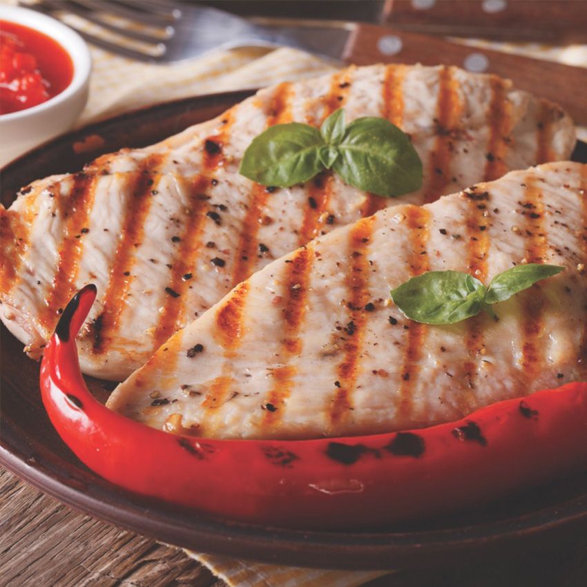 Farm Fresh Boneless Skinless Chicken Breast, $2.99 Lb.