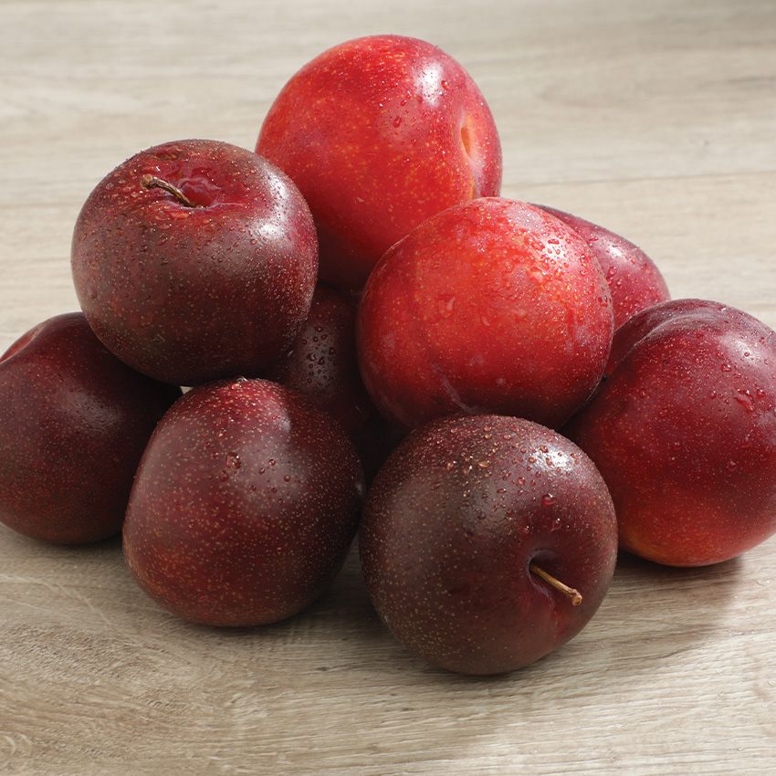 Red or Black Plums, $2.88 Lb.