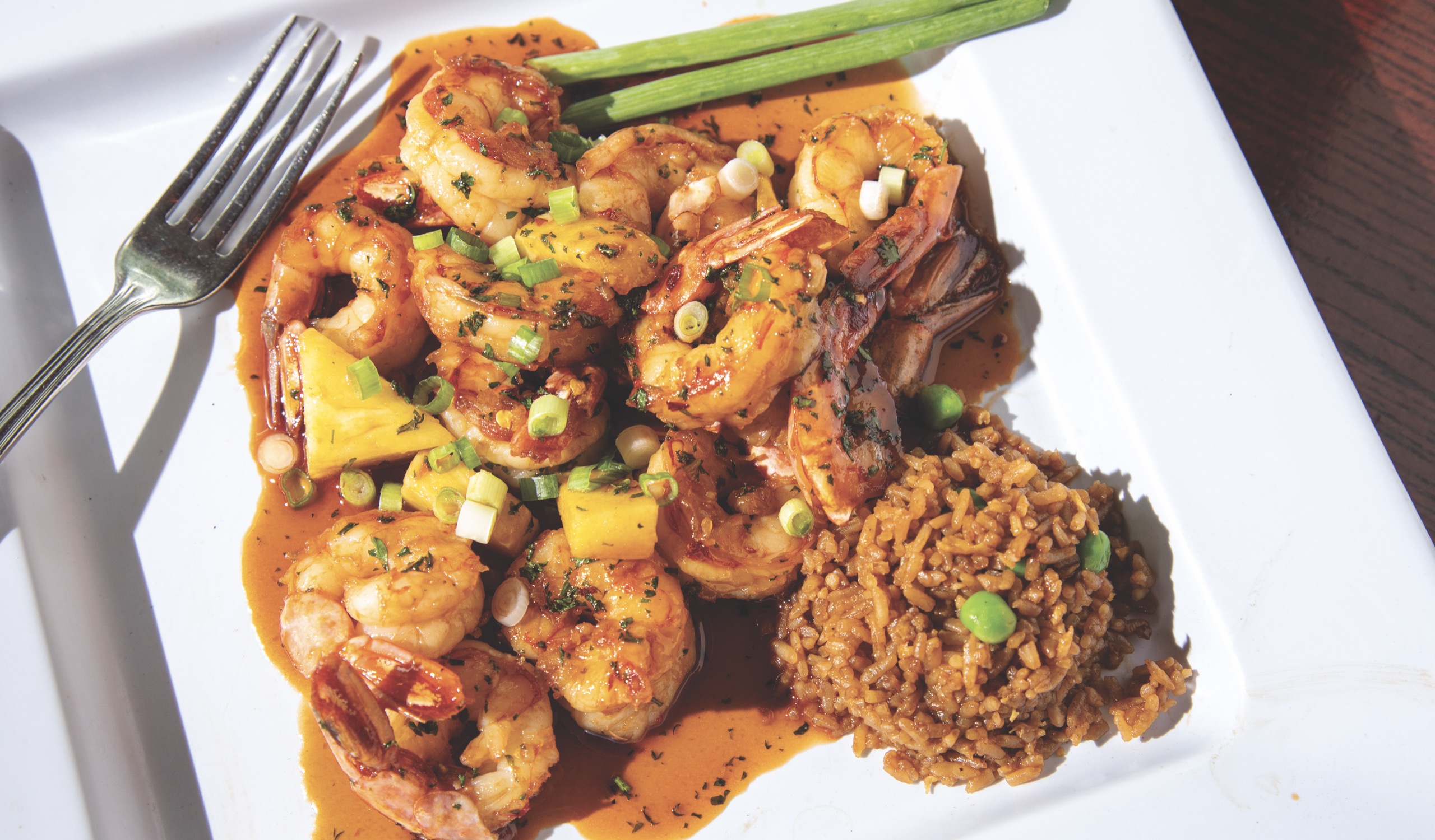Jasper’s Bourbon Shrimp