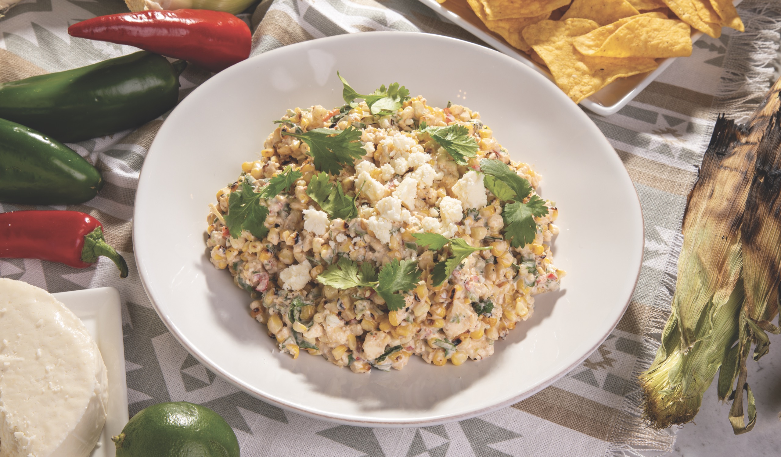 Jasper’s Mexican Street Corn Elotes Salad 