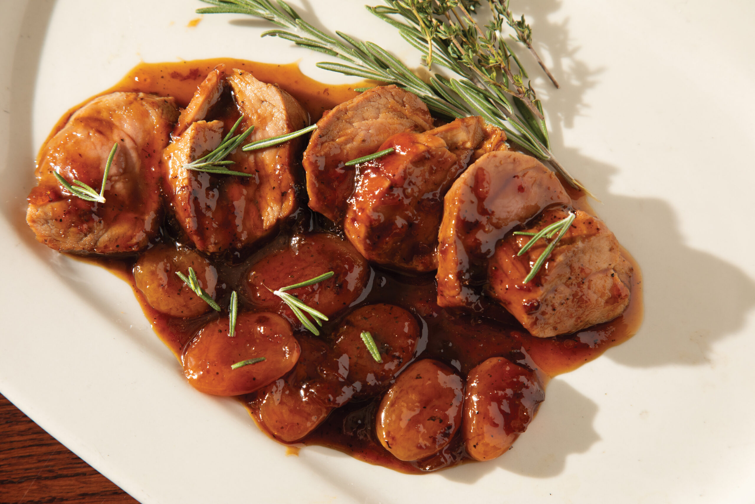 Jasper’s Apricot Pork Tenderloin