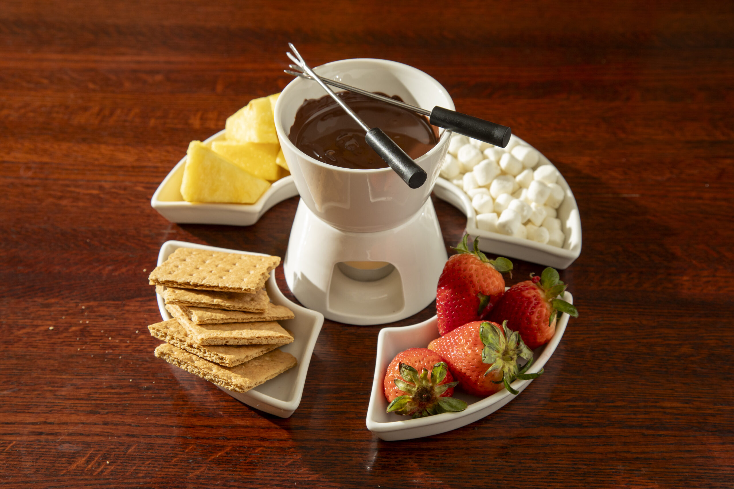 Jasper’s Boozy Chocolate Fondue