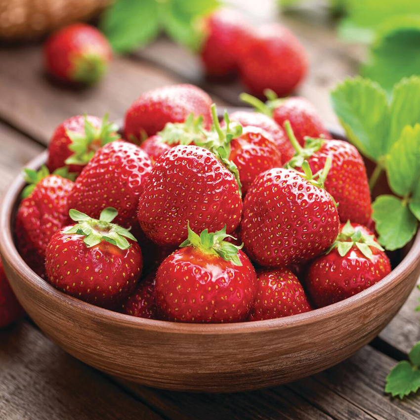 1 Lb. Red Ripe Strawberries