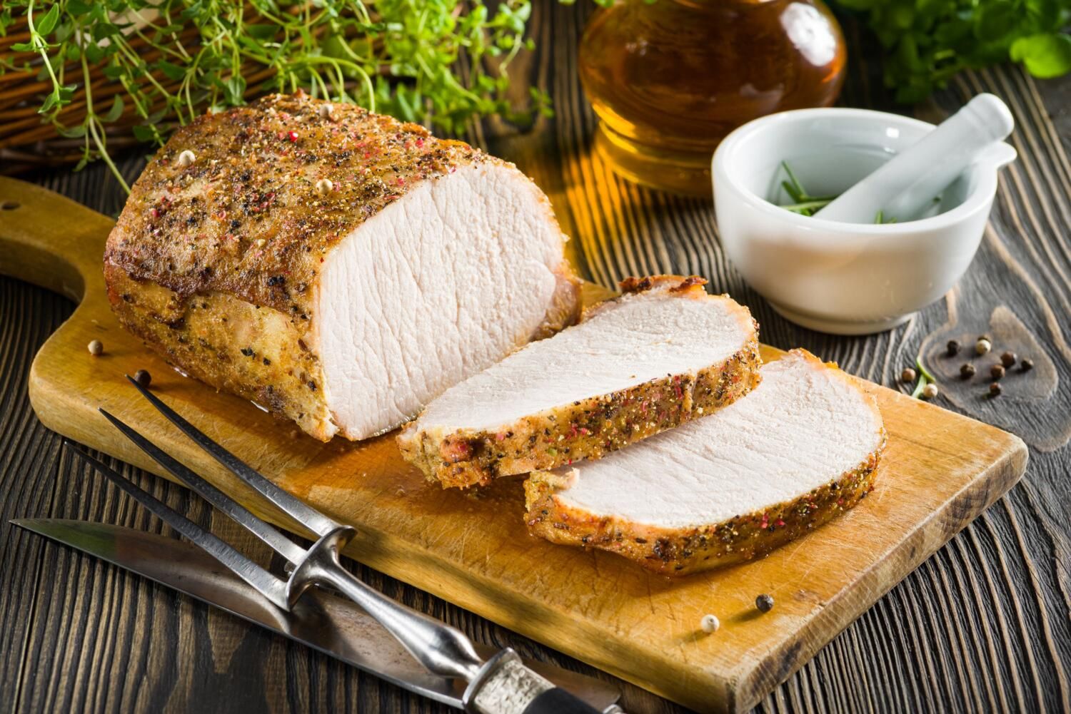 Boneless Pork Loins, $1.99 Lb.