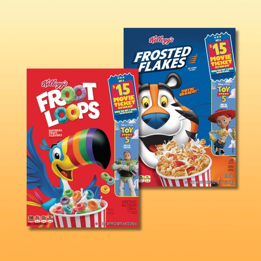 8.8-12.6 Oz. Kellogg's Cereal, 2/$6