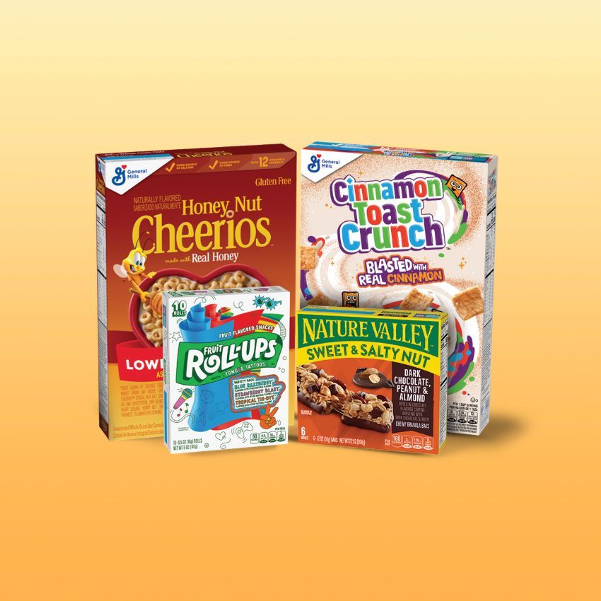 General Mills Cereal, Betty Crocker Fruit Snacks or Nature Valley Bars, $2.49 Ea.