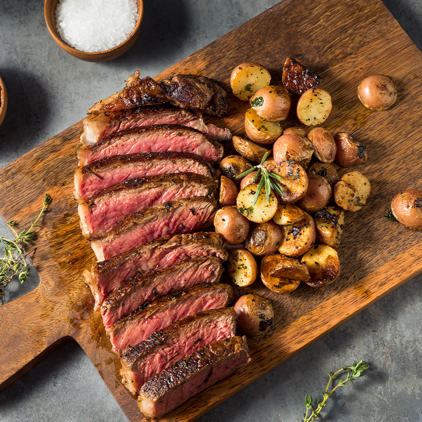 Kansas City Strip Steaks