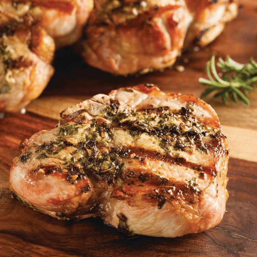 Boneless Pork Sirloin Chops $1.99/Lb.