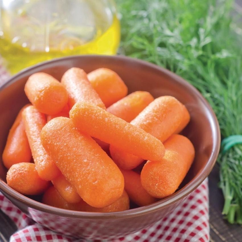 1 Lb. Bag Baby Peeled Carrots, 80¢ Ea.