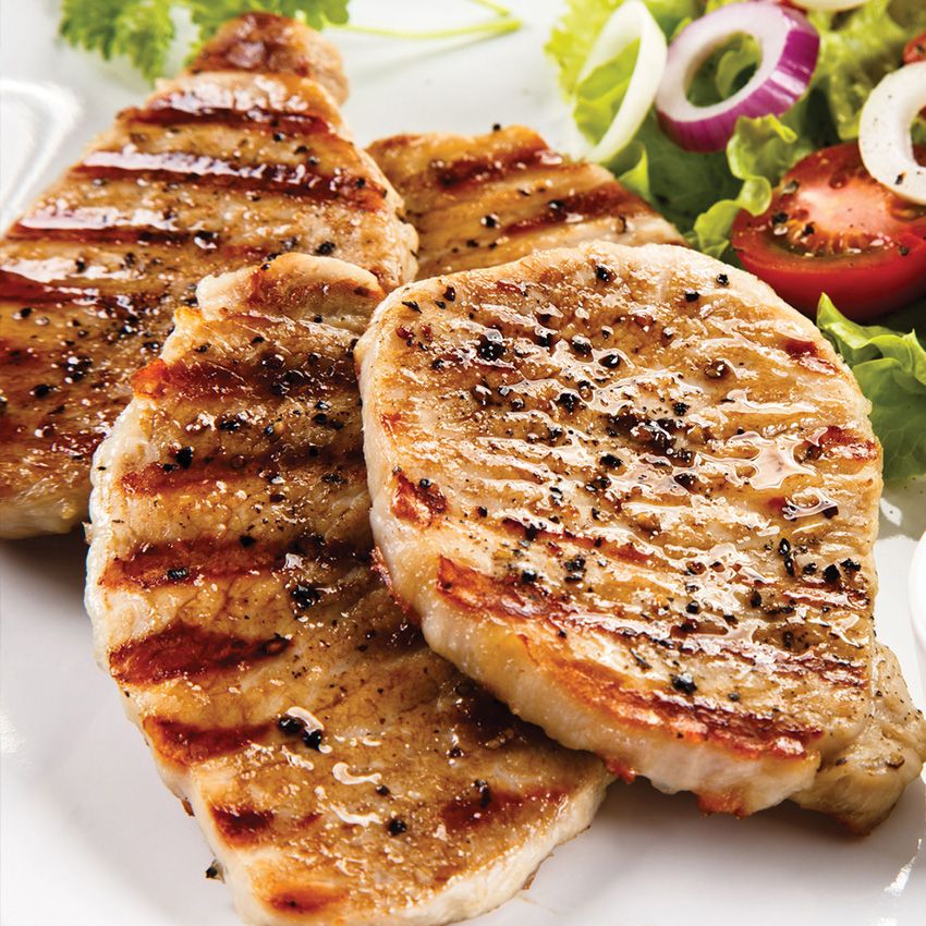 Boneless Sirloin Pork Chops, $2.19 Lb.